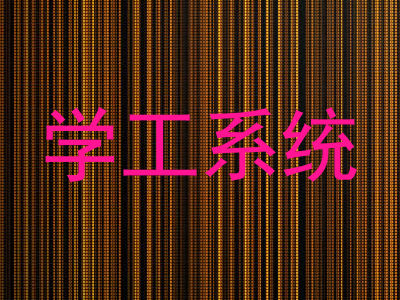 学工系统