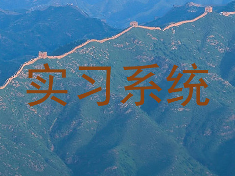 实习系统