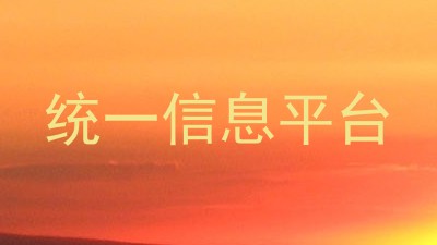 统一信息平台