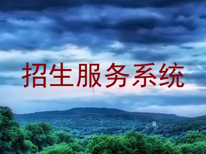 招生服务系统