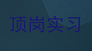 顶岗实习