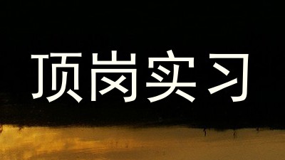 顶岗实习