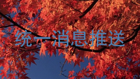 统一消息推送