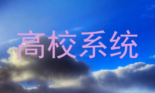 高校系统