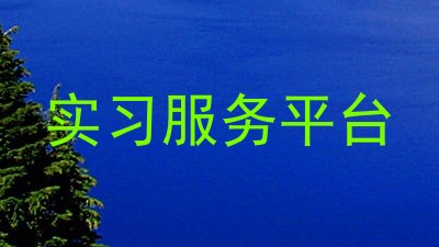 实习服务平台