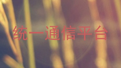 统一通信平台
