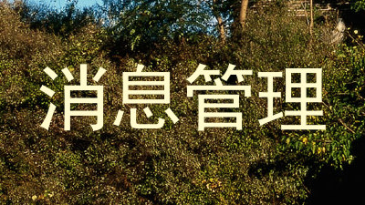 消息管理