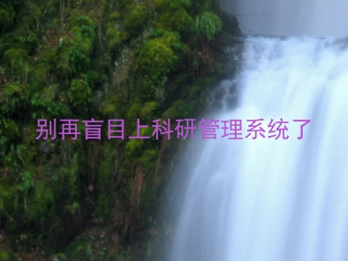 别再盲目上科研管理系统了