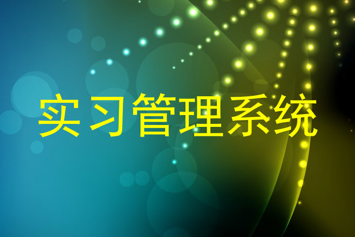 实习管理系统