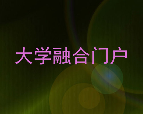 大学融合门户