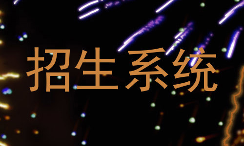 招生系统