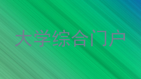 大学综合门户