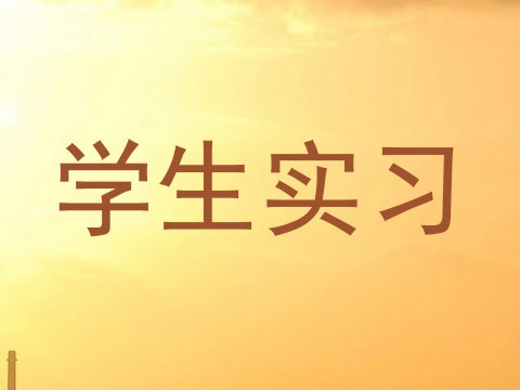 学生实习