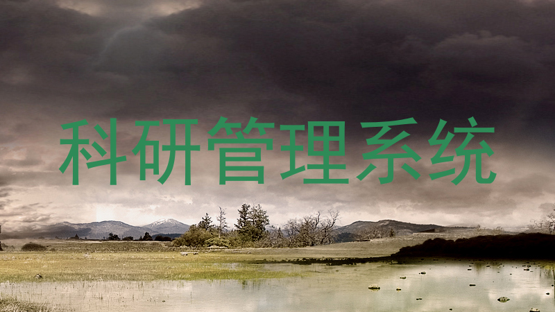 科研管理系统