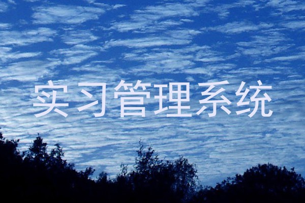 实习管理系统