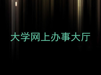 大学网上办事大厅