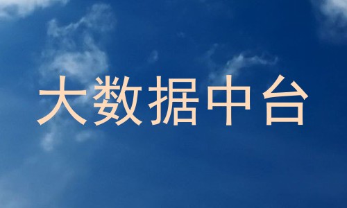 大数据中台