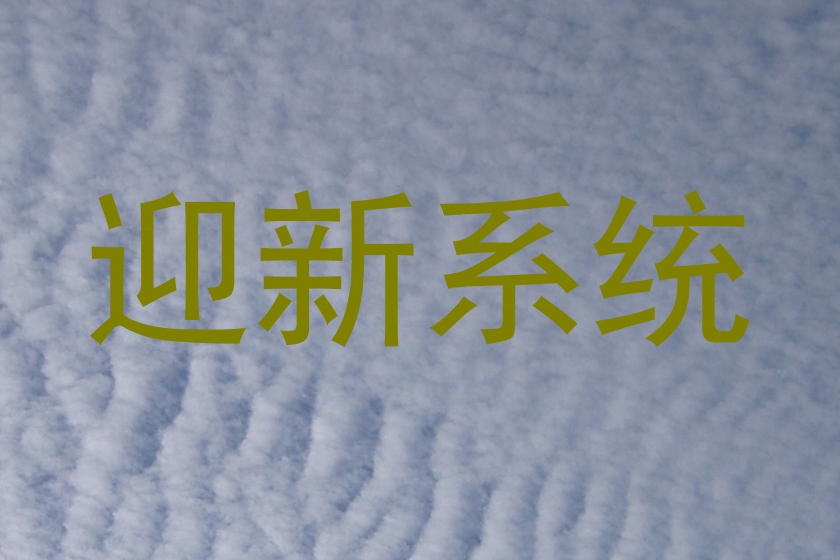 迎新系统