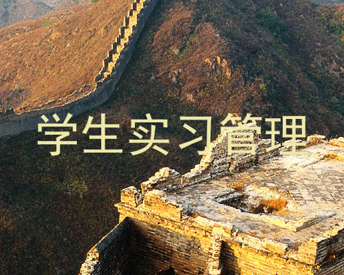 学生实习管理