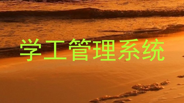 学工管理系统