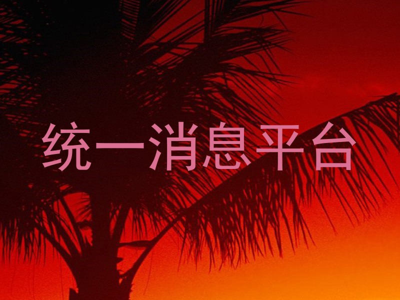 统一消息平台