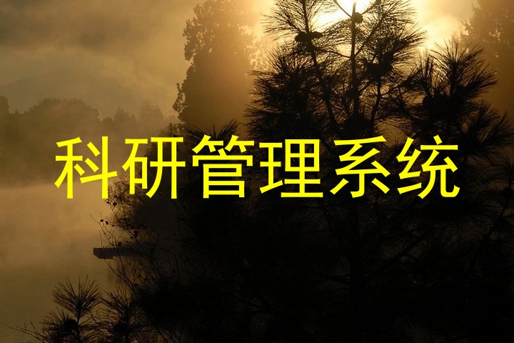 科研管理系统
