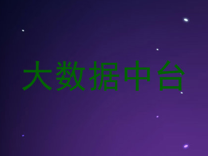 大数据中台