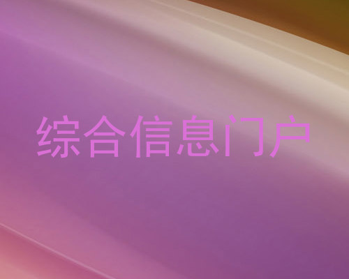 综合信息门户