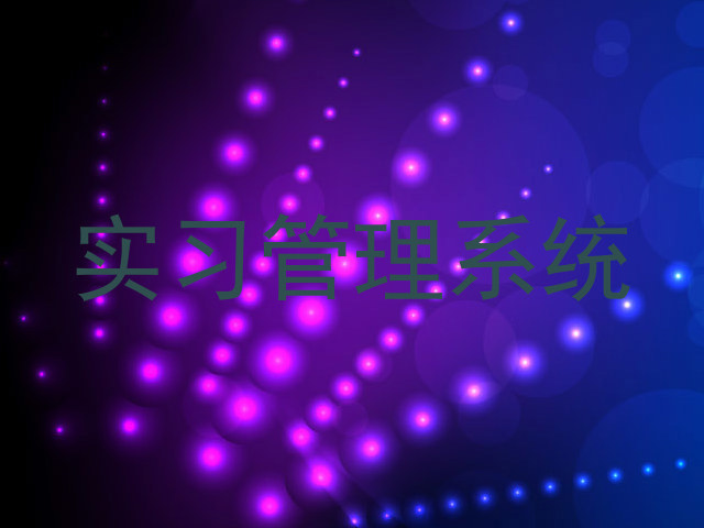实习管理系统