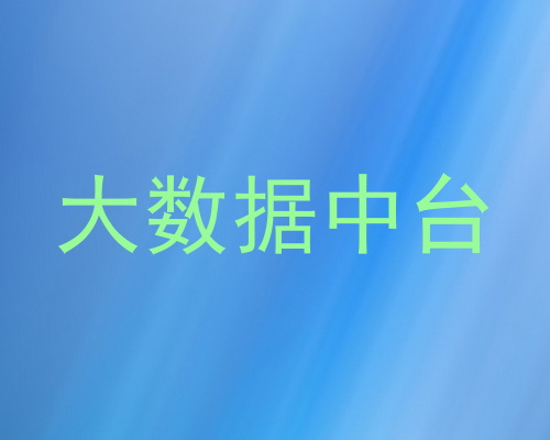 大数据中台