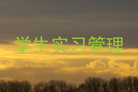 学生实习管理