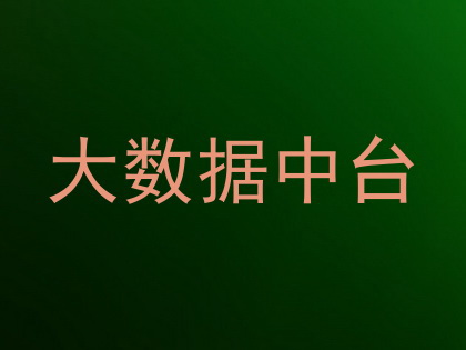 大数据中台