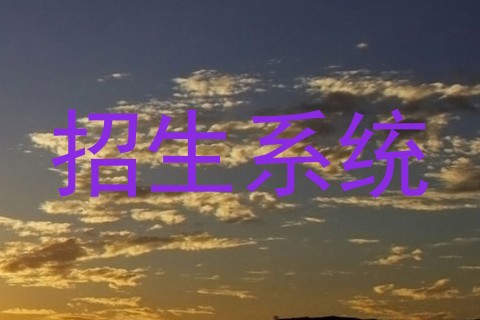 招生系统