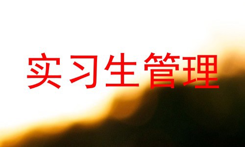 实习生管理
