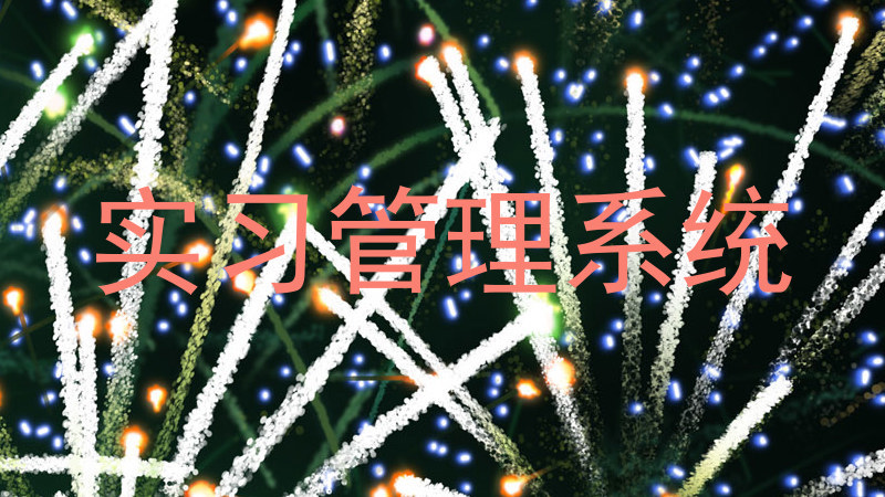实习管理系统