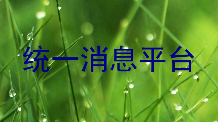 统一消息平台