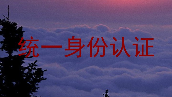 统一身份认证