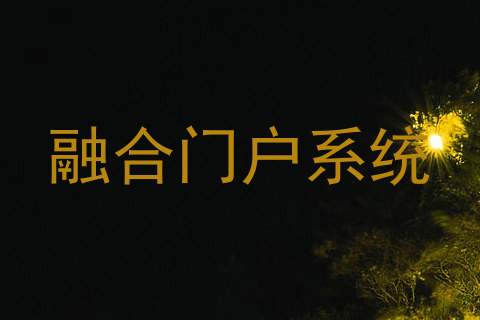 融合门户系统