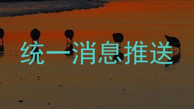 统一消息推送