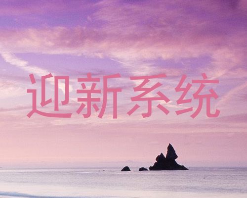 迎新系统