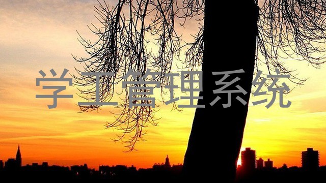 学工管理系统