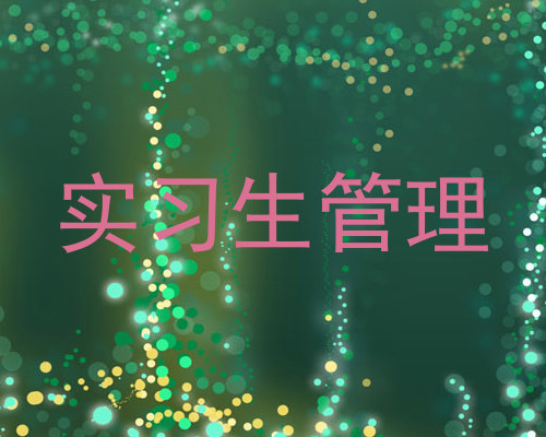 实习生管理