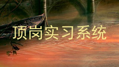 顶岗实习系统
