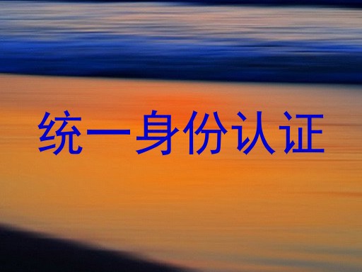 统一身份认证