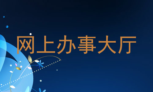 网上办事大厅