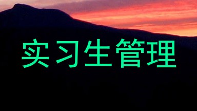 实习生管理