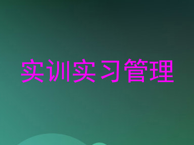 实训实习管理