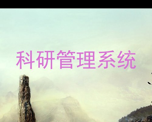 科研管理系统