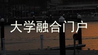 大学融合门户