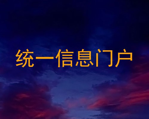 统一信息门户
